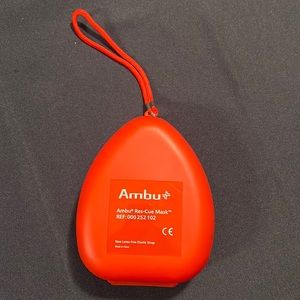 Ambu Res-Cue Mask. Keep in your car or in your bag .incase of emergency 🆘